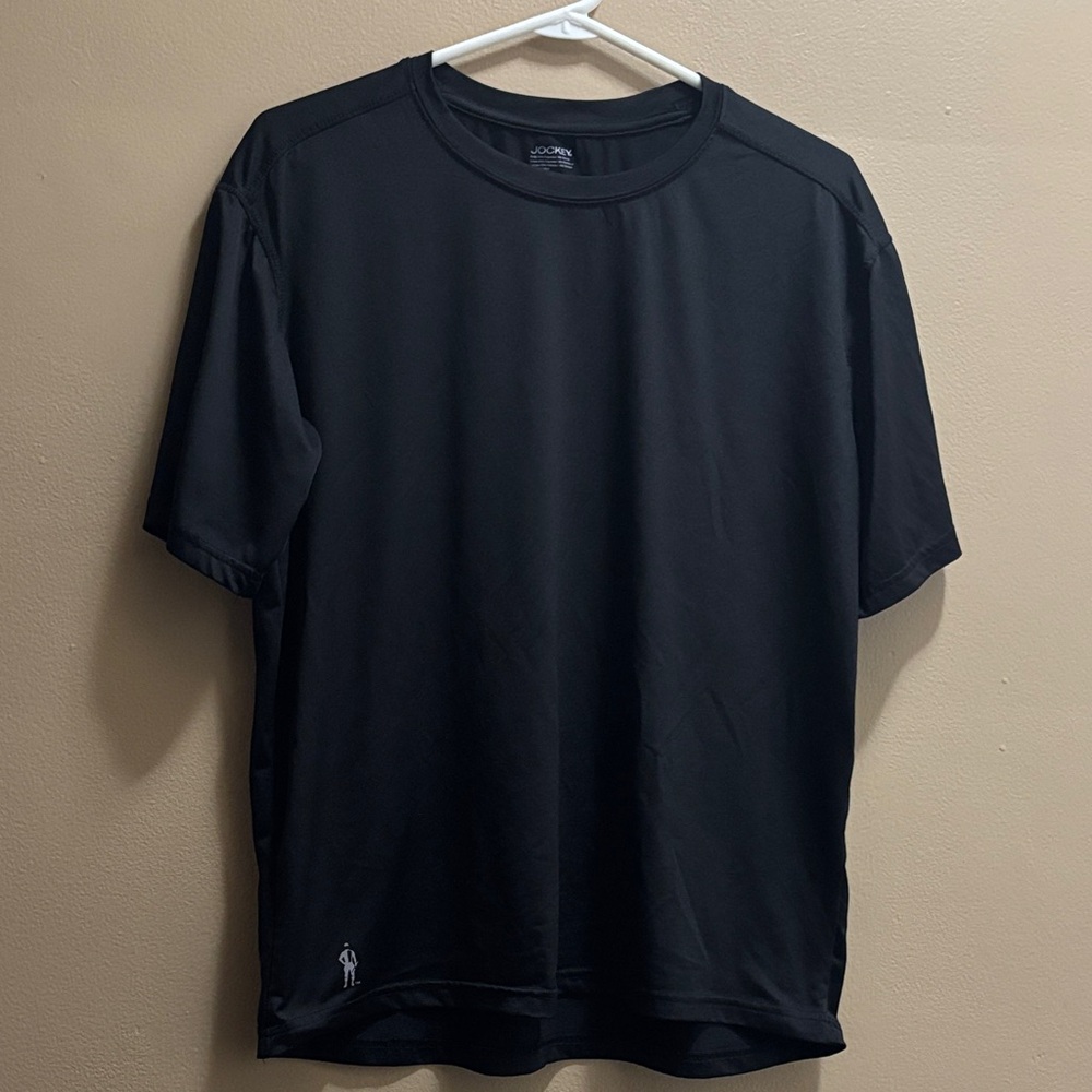 Jockey Men's Black Short Sleeve Tee